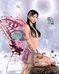 pic for Anime butterfly girl